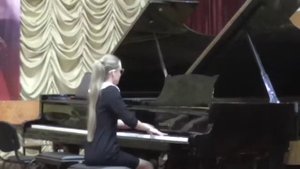 Томина К. Черни этюд соч. 299, № 13  С. Cerny etude Op. 299 No. 13