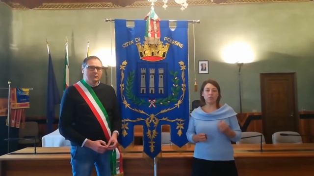 Lintervista al sindaco di Badia Polesine Giovanni Rossi e alla consigliera Sara Quaglia