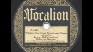 Where the River Shannon Flows - Lester McFarland and Robert A. Gardner
