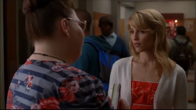 Glee - Lauren apologises to Quinn 2x18 смотреть онлайн