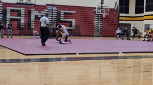 MICS Raptor Wrestling Roman Perna vs Forrest Hills HS 157lbs 1/23/24