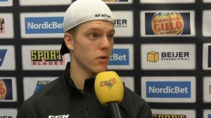 MrMadhawk.se Carl-Johan Lerby efter Malmö - Brynäs 2017-09-23