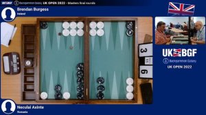 Brendan Burgess v Neculai Axinte UK Open SemiFinal