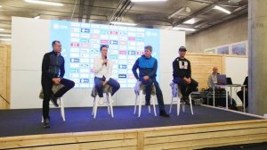 Press Conference Peter Prevc about end of his Ski Jumping career