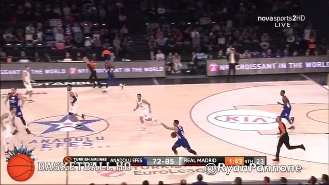 Velimir Perasović Efes Round 1 EuroLeague Best Sets & Offense смотреть онлайн