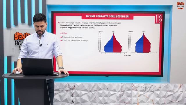 10.Sınıf - Coğrafya - 2.Dönem - 1.Yazılıya Hazırlık - Bitki Türleri - Nüfus - Bayram Meral - 2024 смотреть онлайн