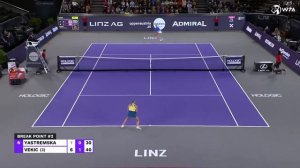 Dayana Yastremska vs. Donna Vekic | 2024 Linz Round of 16 | WTA Match Highlights