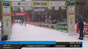 Tiit Orlovski 18 l Alutaguse maraton 2017