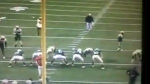 Interception by Harold Robertson #99 DT/NT - William & Mary