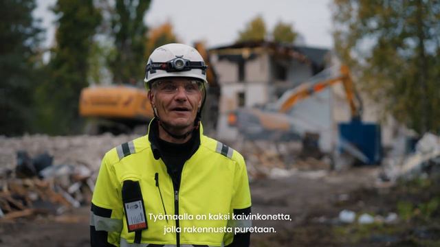 Maansiirto Harry Mäkelä Oy - Mänttä-Vilppulan purkutyömaa смотреть онлайн