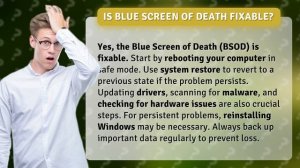 Is blue screen of death fixable?