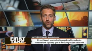 First Take reacts to Michael Bennett's accusations on Las Vegas police officers | First Take | ESPN