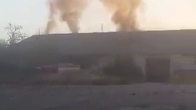 Incendio de una nave en Aranjuez