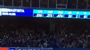 10/14/2015 Jose Bautista Home Run and Bat Flip