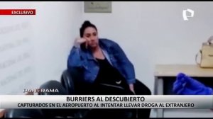 ¡Exclusivo! Burriers al descubierto: caen en el aeropuerto al intentar llevar droga al extranjero