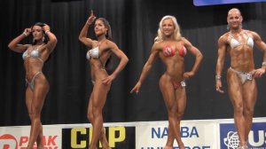 NABBA Universe 2012 - Miss Toned Figure Line Up
