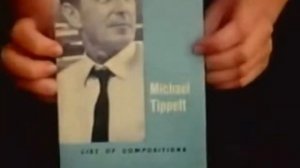 Sir Michael Tippett at Corsham with LSSO Staff - 1965