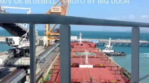 M/V CK BLUEBELL BERTH TO PECEM, BRAZIL