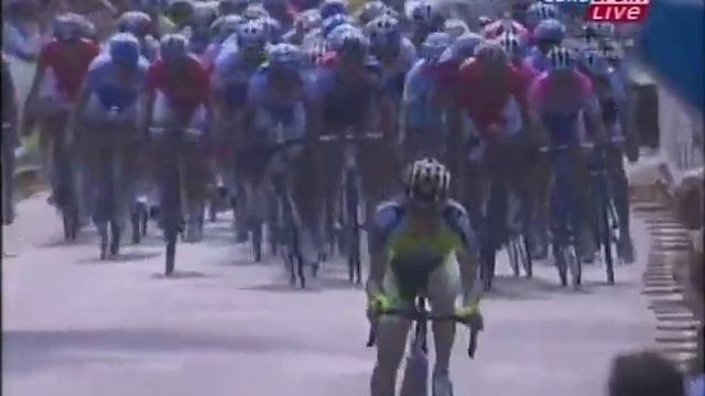 Giro d'Italia 2009 - stage 3 - Alessandro Petacchi vs Tyler Farrar смотреть онлайн