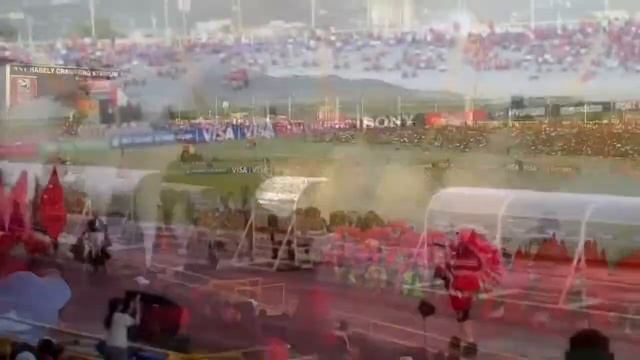 U17 GIRLS Football  WORLD CUP Opening Ceremony & Game -  T+T vs Chile смотреть онлайн