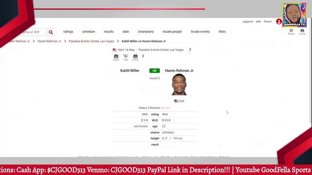Jake Paul vs. Hasim Rahman Jr. Canceled Due To Weight Issues!!!