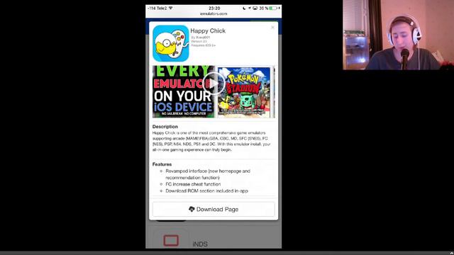Hur man Spelar 10 olika Konsoler på sin iphone :) GRATIS смотреть онлайн