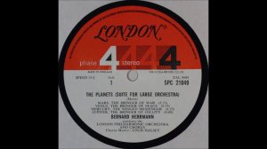 Holst, The Planets 1,2,3,4mov, Bernard Herrmann