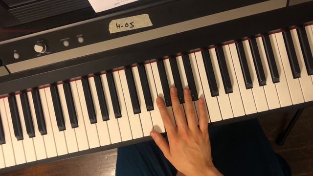 Piano Tutorial -  Prelude in G Major by Johann Kuhnau (1-1)