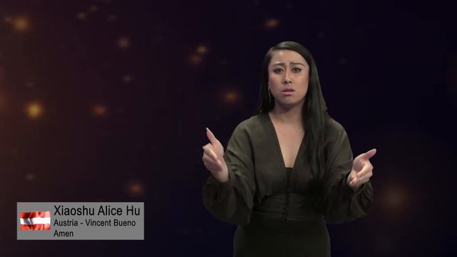 Austria - Vincent Bueno - Amen - Xiaoshu Alice Hu - Eurovision International Sign 2021 смотреть онлайн