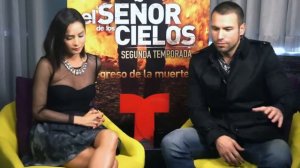 Carmen Villalobos y Rafael Amaya en Chicago con 'El señor de los cielos'