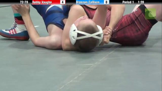NOVICE 72-78 - Robby Vaughn vs. Brennan Callison смотреть онлайн