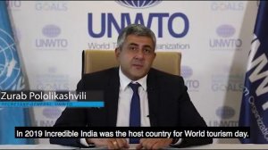 Zurab Pololikashvili, Secretary-General of the World Tourism Organization, on World Tourism Day 202