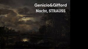 Belén Genicio&Duncan Gifford, Nacht (STRAUSS)