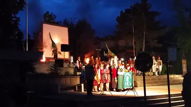 Възстановка на Априлското възтание в Стрелча