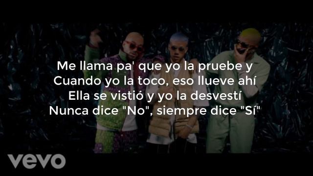 Jhay Cortez, J. Balvin, Bad Bunny- No Me Conoce (Remix) смотреть онлайн