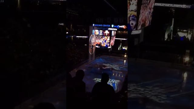 Islanders game 6 playoff intro 2016 with Vincent Piazza video смотреть онлайн