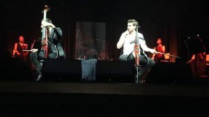 Luka Sulic & Stjepan Hauser of 2cellos at Osaka, Japan on May 11, 2017