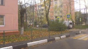 Лобня, автобус 21, участок Станция Лобня - Микрорайон Южный