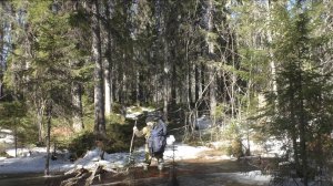 Сходил до Избы.Подготовка к Весенней Охоте