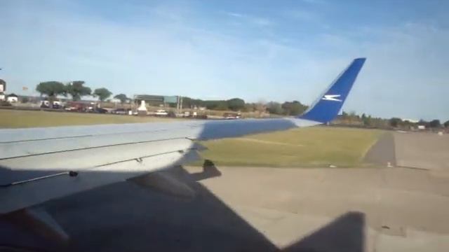 Aterrizando en Aeropuerto Jorge Newbery con Aerolineas Argentinas. смотреть онлайн