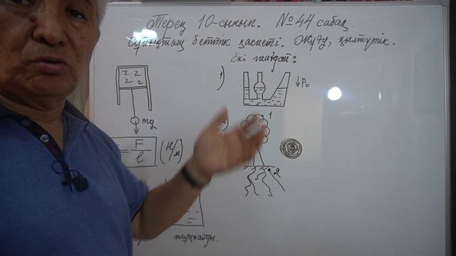 Физика  Терең 10 сынып  №44 сабақ  Сұйықтың беттік қасиеті  Жұғу, қылтүтік