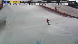 Seppe Smits Run 5 America's Navy Snowboard Big Air X Games Aspen 2014