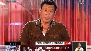 Duterte's final word: Stop and obey the law