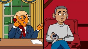 Obama & Trump’s Funniest Phone Call EVER!