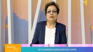 AMEA İTİ-nun şöbə müdiri Məsumə Məmmədova İTV-nin "Sabahın xeyir Azərbaycan" proqramında (24.04.19)