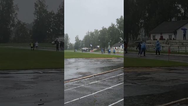 Vladimir Arutyunian converts a penalty in Klimovichi 3-1 Kostiukovichi Derby under bad rain смотреть онлайн