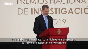 Los Reyes Felipe y Letizia, con la élite científica española