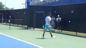 Thanasi Kokkinakis Practice 2015 Winston Salem Open