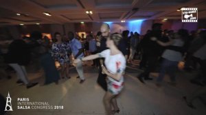 Andrea & Cosette - social dancing @ PARIS INTL SALSA CONGRESS 2018