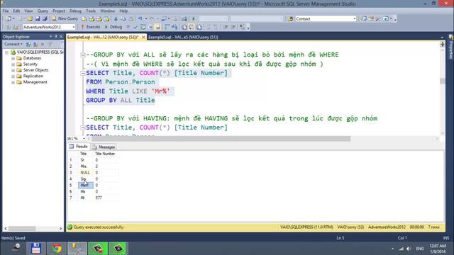 [Tự học SQL] 8 Truy vấn SQL nâng cao SQL Inner Join In Exist смотреть онлайн